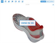 Nike Zoom Fly 6 3D Model Full Shoe