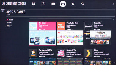 LG UJ6300 Apps Picture