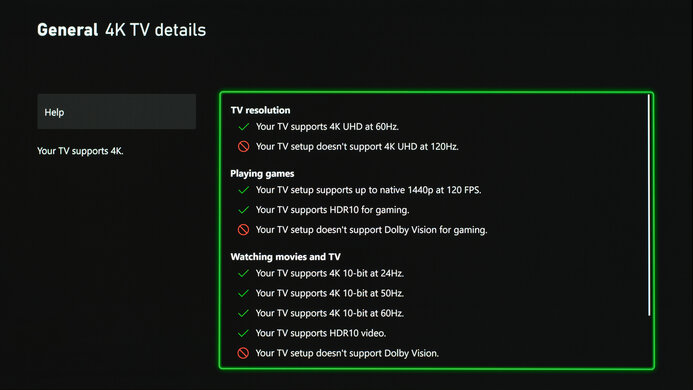 ASUS ROG Swift OLED PG27AQDM XSX Compatibility Photo