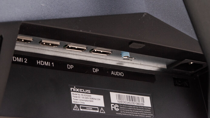 Nixeus EDG 34 Inputs 1