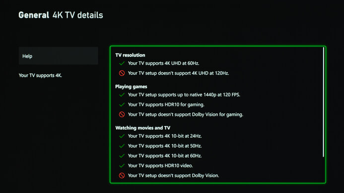 ASUS ROG Strix OLED XG27AQDMG XSX Compatibility Photo