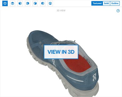 On Cloud 6 3D Model Full Shoe