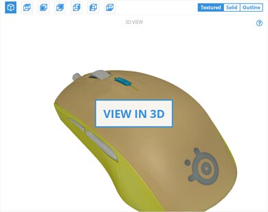 SteelSeries Rival 100 3D Model