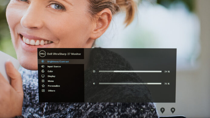 Dell UltraSharp U2721DE OSD Picture