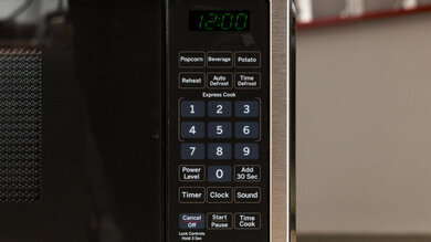 GE JES1072SHSS Control Panel Picture
