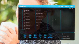 Gigabyte MO27Q28G OSD Picture