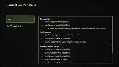Hisense U9N Xbox Series X Screenshot
