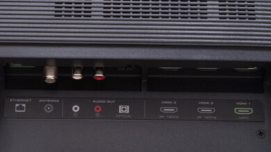 Vizio OLED 2020 Rear Inputs Picture