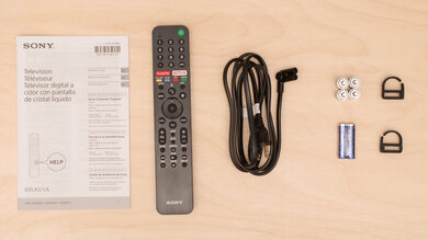 Sony X950H In The Box Picture