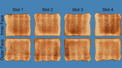 Cuisinart 4 Slice Compact Plastic Toaster Toasting Evenness Photo