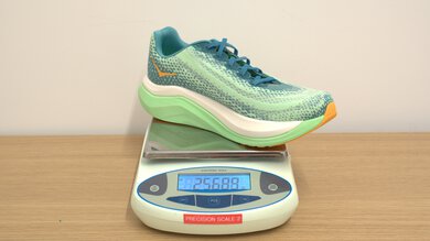 HOKA Mach X Left Shoe Weight Photo