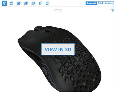 GLORIOUS Model O- Wireless 3D Model