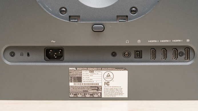 BenQ ZOWIE XL2546X Inputs 1