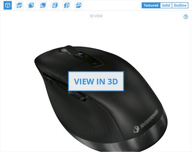 3Dconnexion CadMouse Pro Wireless 3D Model