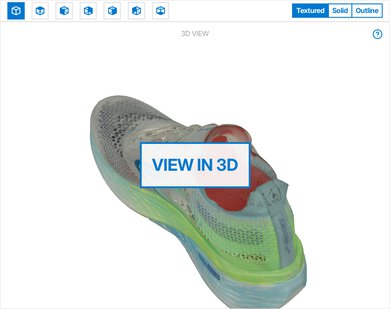 Brooks Hyperion Elite 4 PB 3D Model Full Shoe