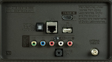 LG UH6500 Rear Inputs Picture
