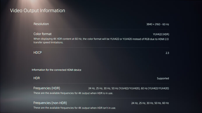 LG 32GP850-B/32GP83B-B PS5 Compatibility Photo