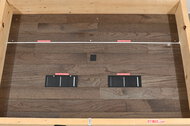 Dyson PencilVac Fluffycones Wood Cracks Post Test