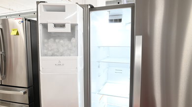 Whirlpool WRS588FIHZ Ice Maker Location