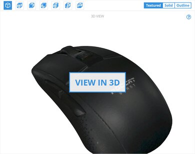 ROCCAT Burst Pro Air 3D Model