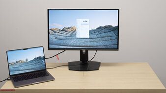 MSI MPG 272URX QD-OLED Display Picture