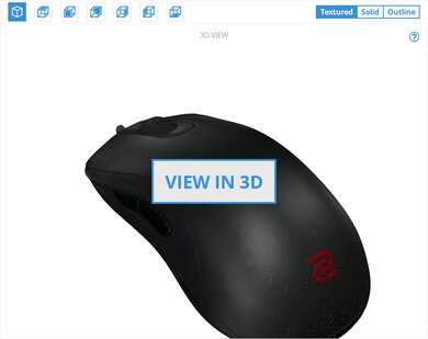 BenQ ZOWIE ZA13-B 3D Model