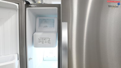 Whirlpool WRS321SDHZ Ice Maker Location
