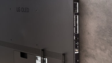 LG C4 OLED Side Inputs Picture