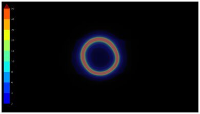 Hisense U75QG Ring Picture Total Reflection