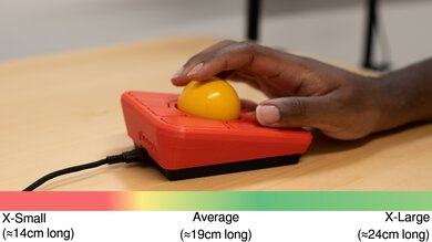 Ploopy Adept Trackball Fingertip Grip Hand Recommendation