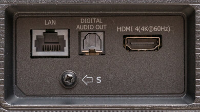 Hisense U6/U6K Rear Inputs Picture