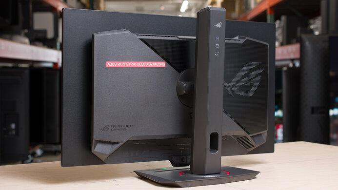 ASUS ROG Strix OLED XG27ACDNG Back Picture