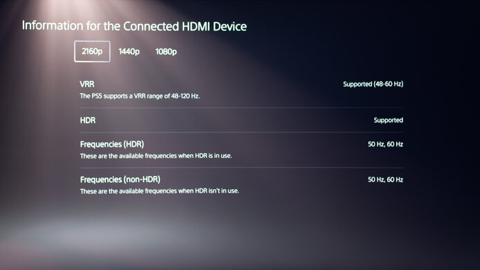 Dell Alienware AW3425DWM PS5 Compatibility Photo