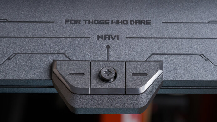 ASUS ROG Swift OLED PG27UCDM Controls Picture