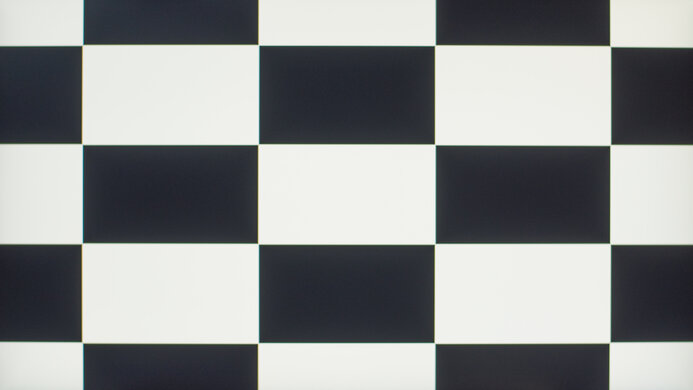LG 27MN60T-W Checkerboard Picture