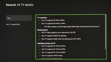 Hisense U65QF Xbox Series X Screenshot