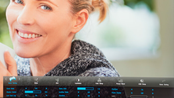 AOC CQ32G1 OSD Picture