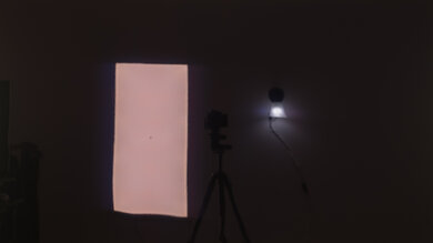 LG G2 OLED Bright Room Off Picture
