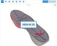 PUMA Fast-FWD NITRO Elite 2 3D Model Internal
