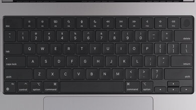 Apple MacBook Pro 16 (M1, 2021) Keyboard Photo