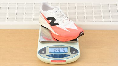 New Balance FuelCell SuperComp Elite v5 Right Shoe Weight Photo