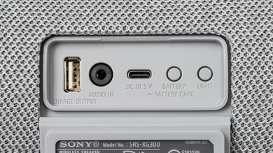 Sony SRS-XG300 Controls Photo 2