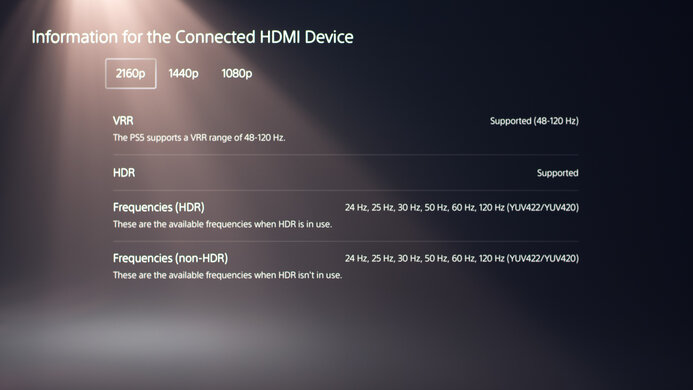 ASUS ROG Swift OLED PG32UCDM PS5 Compatibility Photo