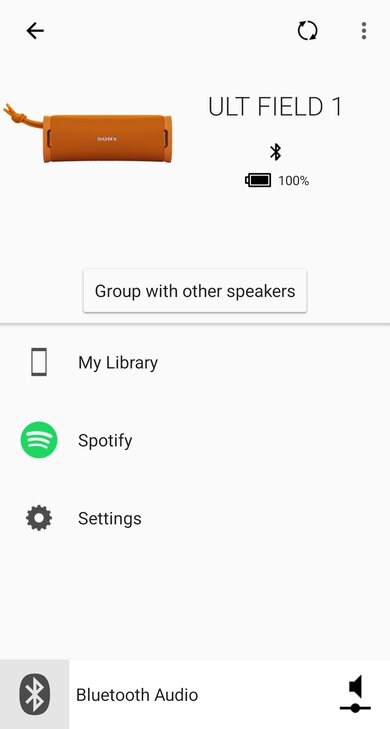 Sony ULT FIELD 1 App Picture