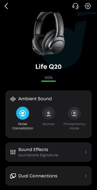 Anker Soundcore Life Q20 2024 App Picture