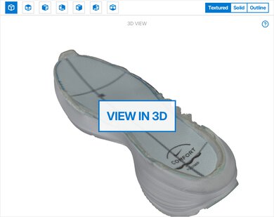 Nike Downshifter 14 3D Model Internal