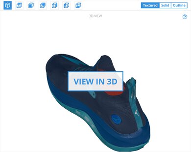 Mizuno Neo Vista 3D Model Full Shoe