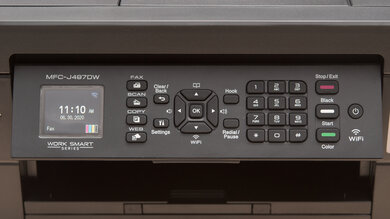 Brother MFC-J497DW Display Screen Picture