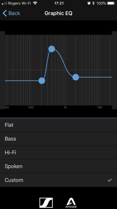 Sennheiser AMBEO Smart Headset App Picture