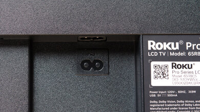 Roku Pro Series 2025 Rear Inputs Picture